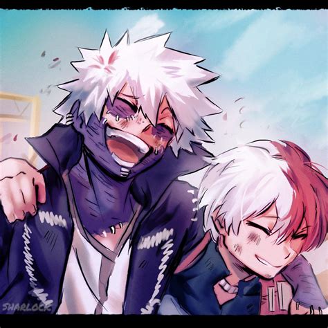 Dabi And Shoto By Sharlockarts On Deviantart