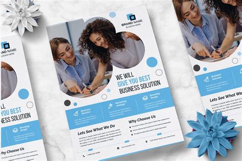 Orang Corporate Flyer Template New Style Poster Design | Prospectus ...