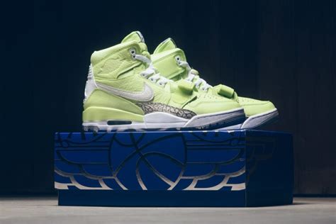 Just Don X Air Jordan Legacy 312 NRG Ghost Green Detailed Pics