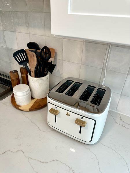 Beautiful 4 Slice Toaster, White … curated on LTK | White kitchen decor ...