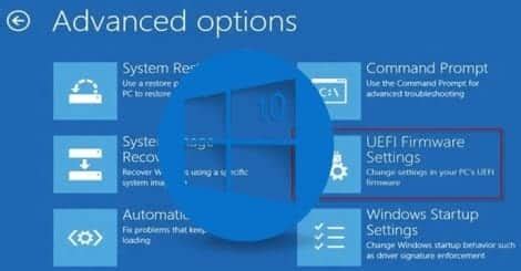 How To Access Bios Settings Using Advanced Windows Options Techworm