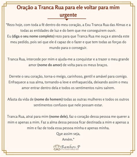 5 Orações a Exu Tranca Rua das Almas Para Trazer Amor Urgente