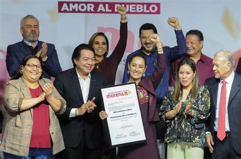 Claudia Sheinbaum Xóchitl Gálvez y Samuel García inician precampañas