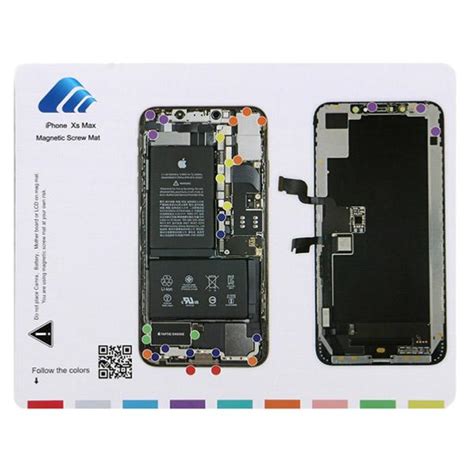 Patron magnétique aide au montage pour iPhone XS Max Phonexpert78