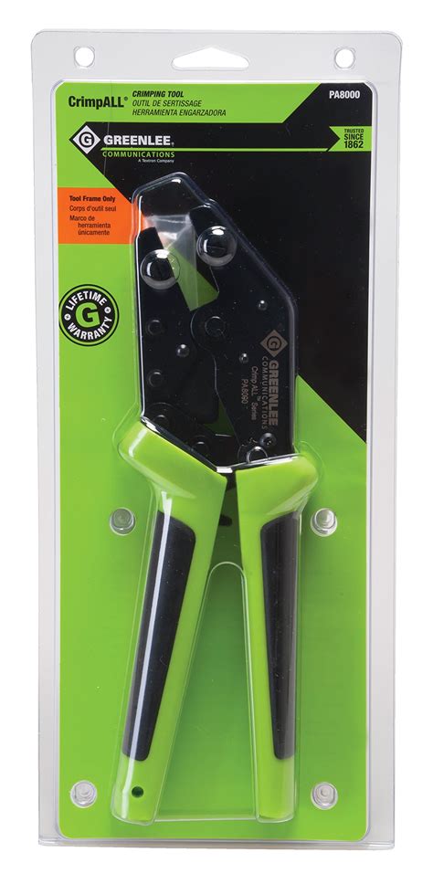 Greenlee CrimpALL Crimper Frame Only Series PA8000 769328108736 EBay