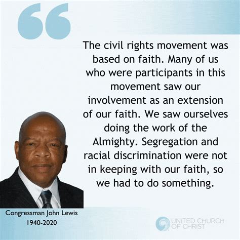 John Lewis Civil Rights Quotes