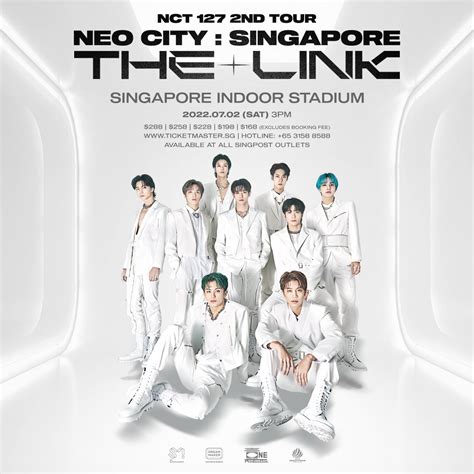 Nct 127 2nd Tour ‘neo City Singapore The Link Xclusive★