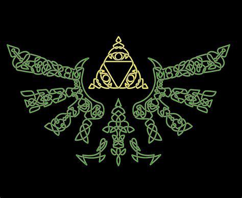 Celtic Hylian Crest by Fuzzypop on DeviantArt