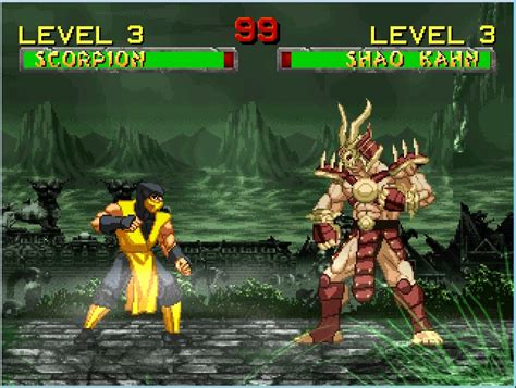 Mortal Kombat 11 Scorpion Vs Shao Kahn By Mugen Chuchoryu On Deviantart