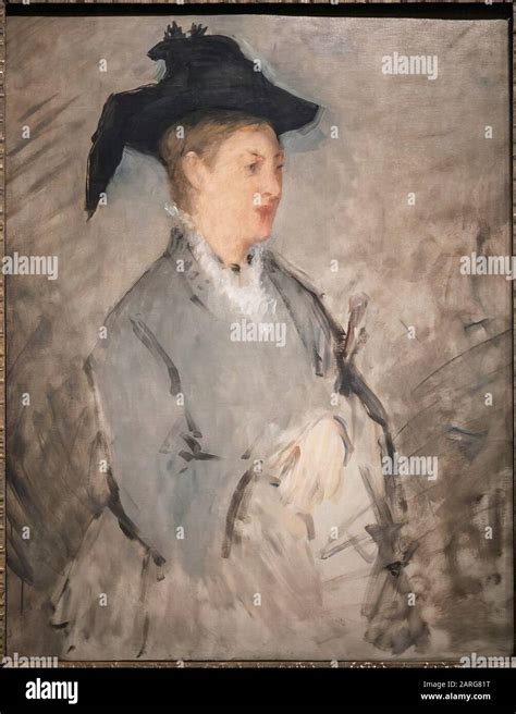 Madame Édouard Manet 1873 Édouard Manet 1832 1883 Stock Photo