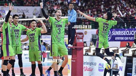 Hasil Voli Putra Proliga Set Keempat Stin Bin Taklukkan Jakarta