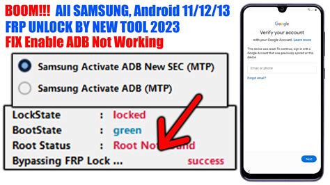 All Samsung FRP Bypass 2023 With FRP Tool ADB Enable