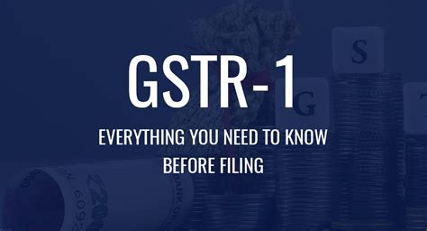 Gstr 1 Meaning Due Dates Checklist And Format In Pdf And Excel