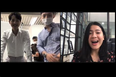 Video Call Dengan Song Joong Ki Felicya Angelista Aku Pikir Mustahil