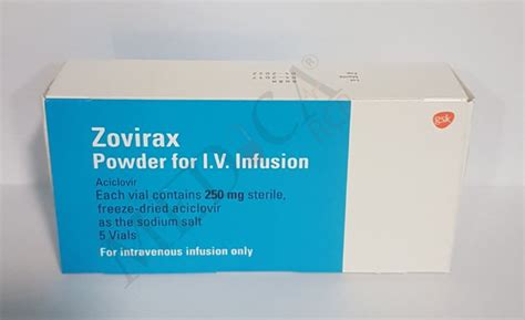 Medica Rcp Zovirax Iv Indications Effets Ind Sirables