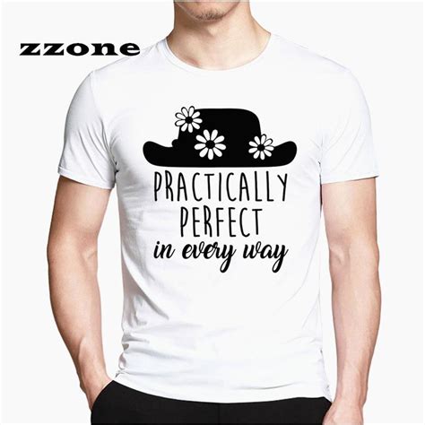 Buy Mary Poppins Practically Perfect In Ever Every Way Popular Tagless Tee T Shirt At