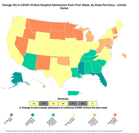 COVID Map Shows States With Increased Hospital Admissions - Newsweek