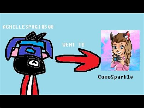 ACHILLESPOGI0508 Went to CoxoSparkle (Roblox Animation) - YouTube