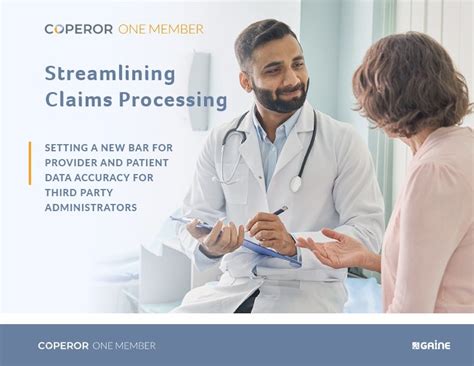 Streamlining Claims Processing Provider And Patient Data Accuracy For