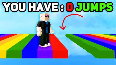 Roblox Obby But You Have Limited Jumps Youtube