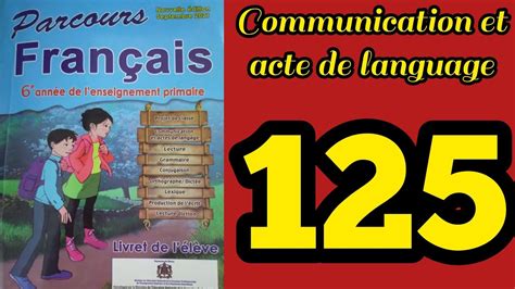 Parcours Fran Ais Aep Pages Communication Et Acte De Language