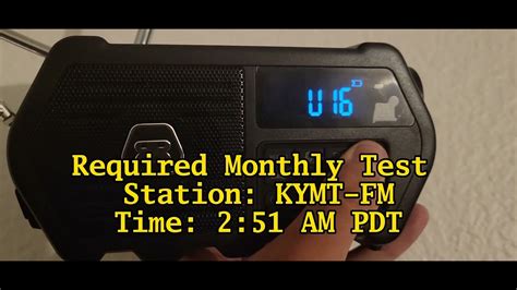 EAS Nevada Required Monthly Test RMT On KYMT FM YouTube