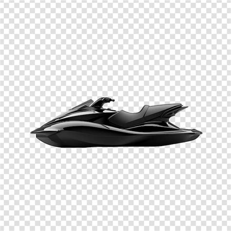 Premium Psd Jet Speed Boat On A Transparent Background