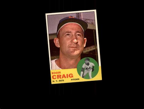 Item Detail 1963 Topps 197 Roger Craig Nm D913965
