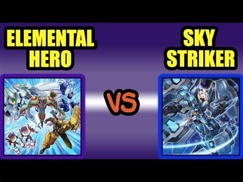 Tournament Yu Gi Oh Match Round Elemental Hero Vs Sky