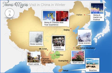 China tourist attractions map - Map - Travel - Holiday - Vacations