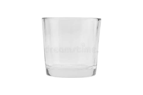 Empty Glass Cup Isolated On White Background Clipping Paths Stock Image Image Of Liquid