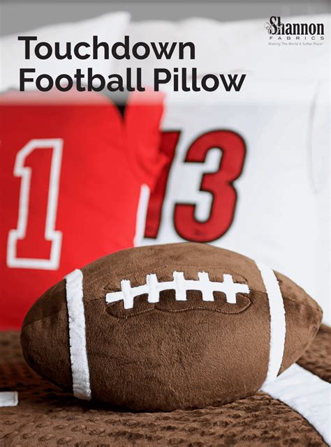 Touchdown Football Pillow Cuddle kit