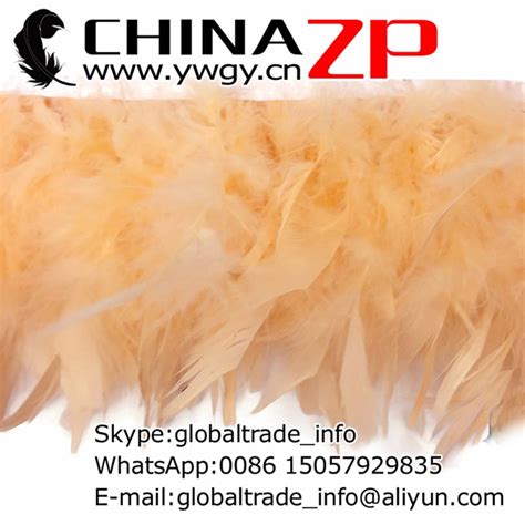 CHINAZP Factory Wholesale 10Yards Lot Dyed Champagne Turkey Chandelle