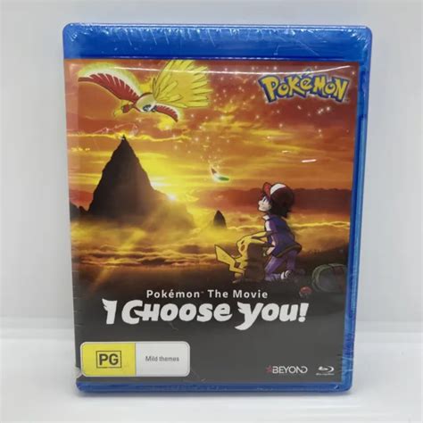 Pokemon The Movie I Choose You Genuine Region B Blu Ray Dvd New