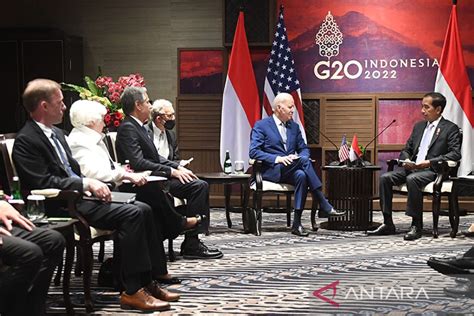 Joe Biden Ucapkan Selamat Kepada Indonesia Atas Penyelenggaraan Ktt G20