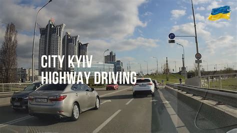 Driving | City Highway Driving In Kyiv, Ukraine | No Talking, No Music ...