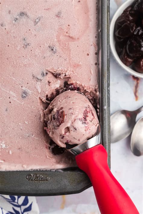 Cherry Cheesecake Ice Cream Recipe Girl