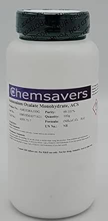 Ammonium Oxalate Monohydrate ACS 99 101 100g Amazon In Industrial