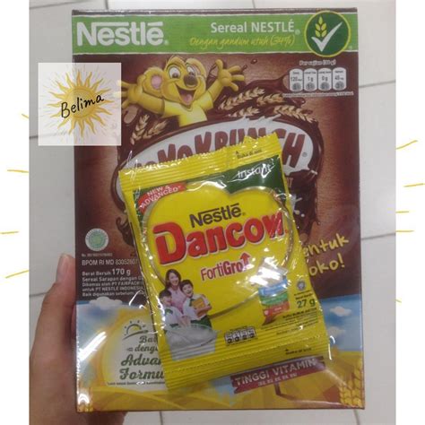 Jual Nestle Koko Krunch Cereal Coklat Free Susu Sachet Dancow