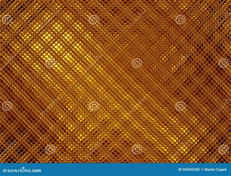 Golden Mosaic Stock Illustration Illustration Of Glitter