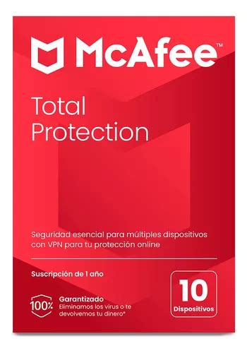 Antivirus Mcafee Total Protection Lic A O Dispositivos Mercadolibre