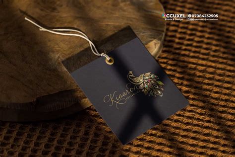 Get Custom Fold Over Jewelry Hang Tags Design And Printing Design And