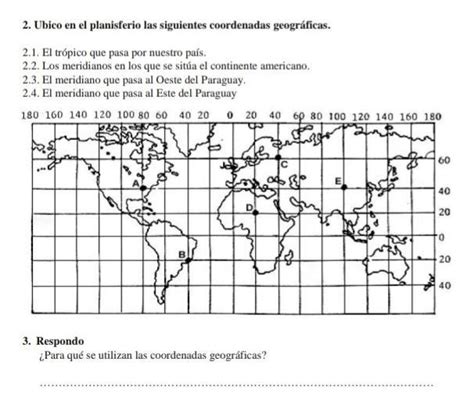 Top Imagen Planisferio De Coordenadas Geogr Ficas Viaterra Mx