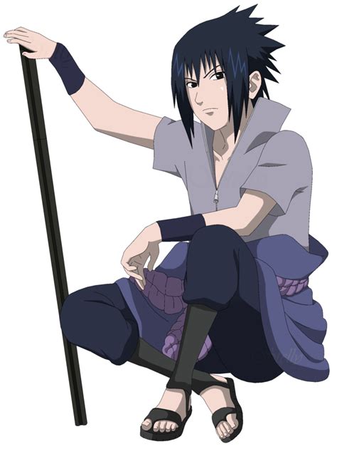 Sasuke Sitting Lineart Colored By Dennisstelly On Deviantart Sasuke