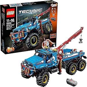 Amazon LEGO Technic 6x6 All Terrain Tow Truck Set 420070 Toys