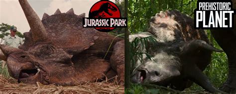 Jurassic Park Vs Prehistoric Planet Triceratops Prehistoric Planet