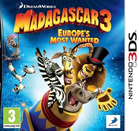 Madagascar 3 The Video Game For Nintendo 3ds Sales Wiki Release