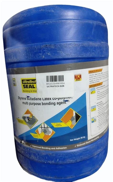 Waterproofing Coating Ultratech Seal Sbr Latex Ltr Liquid At Rs