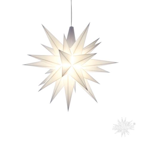 Herrnhuter Moravian Star DIY Kit A1b White Plastic (13 cm/5.1in) by ...