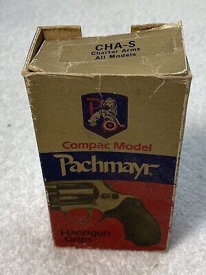 Pachmayr CHA S Compac Grip For Charter Arms All Models Black Pistol